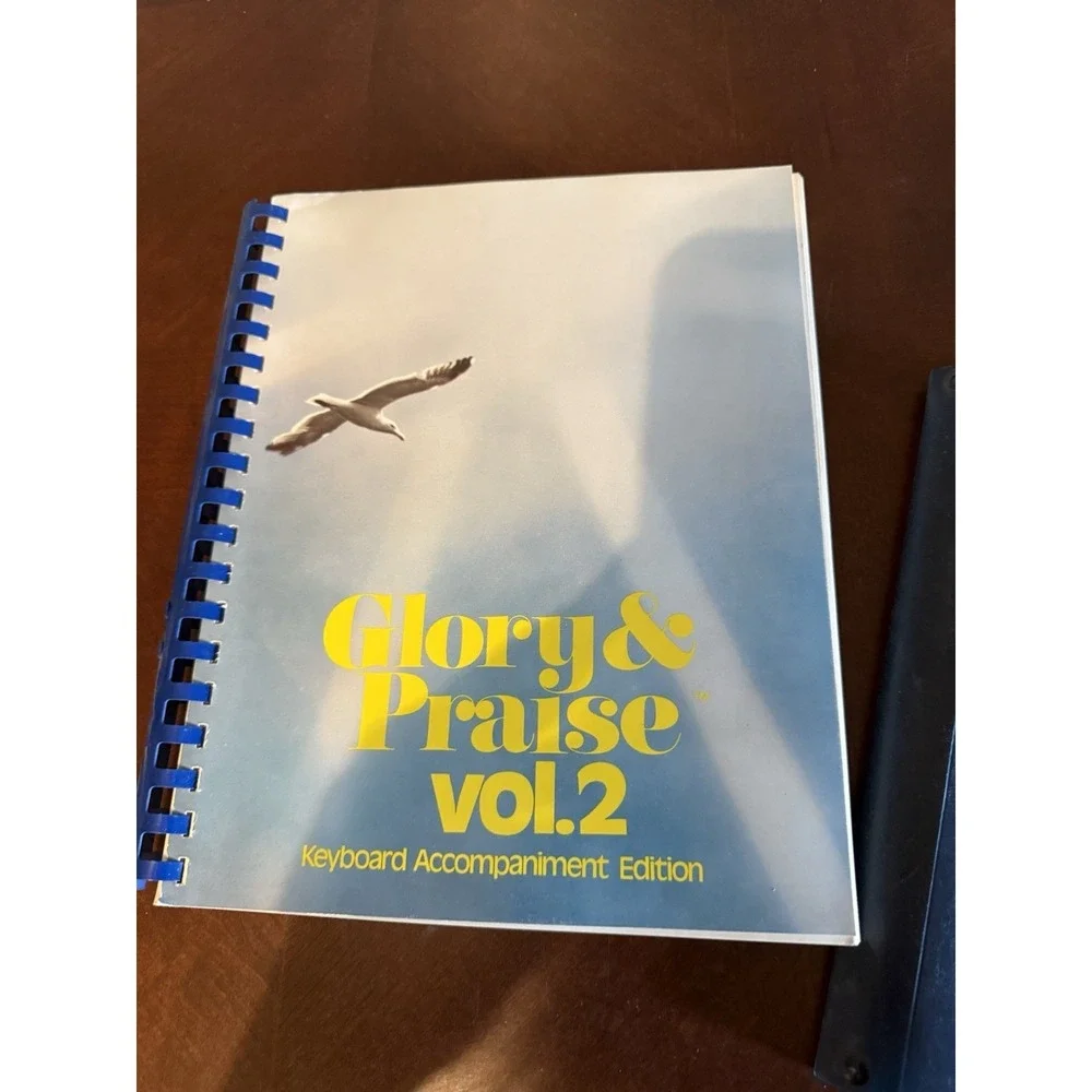 VTG Glory & Praise Keyboard Accompaniment Vol 2 Songs 1980 Lot